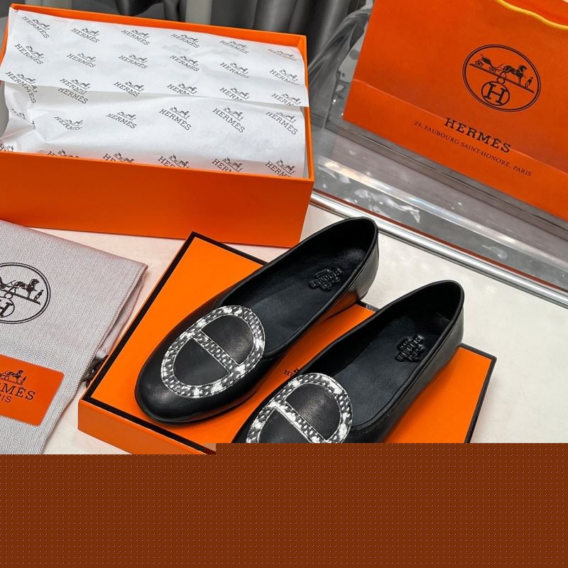 H**mes flat shoes